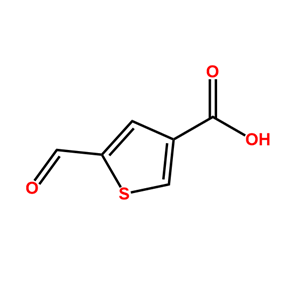 5-甲酰基噻吩-3-羧酸,5-Formyl-3-thiophenecarboxylic acid