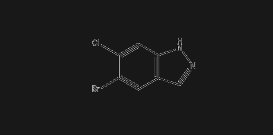 5-溴-6-氯吲唑,5-BROMO-6-CHLORO-1H-INDAZOLE