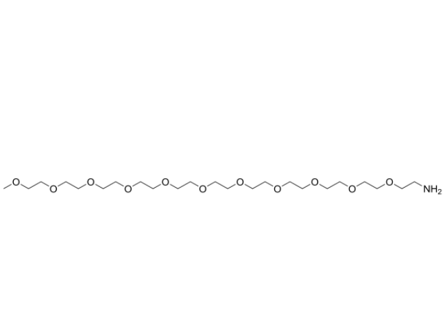 2,5,8,11,14,17,20,23,26,29,32-十一氧雜三十四烷-34-胺,m-PEG11-Amine