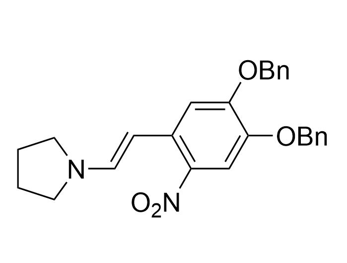 (E)-1-(4,5-雙(芐氧基)-2-硝基苯乙烯基)吡咯烷,1-(4,5-Bis(benzyloxy)-2-nitrostyryl)pyrrolidine