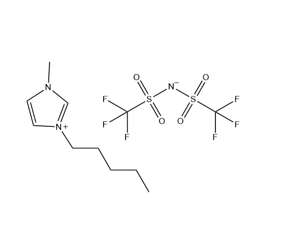 1-戊基-3-甲基咪唑双（三氟甲烷磺酰）亚胺盐,1-pentyl-3-methylimidazolium bis((trifluoromethyl)sulfonyl)imide