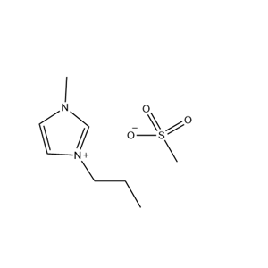 1-丙基-3-甲基咪唑甲烷磺酸盐