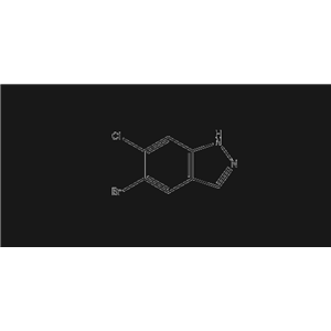 5-溴-6-氯吲唑,5-BROMO-6-CHLORO-1H-INDAZOLE