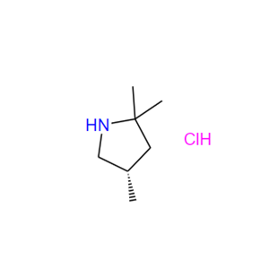 (S)-2,2,4-三甲基吡咯烷盐酸盐,(S)-2,2,4-trimethylpyrrolidinehydrochloride