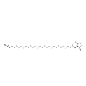 叠氮-八聚乙二醇-丙烯酸琥珀酰亚胺,Azido-PEG8-NHS ester