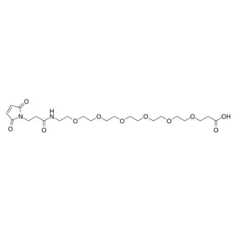 马来酰亚胺-酰胺-六聚乙二醇-丙酸,Maleimide-NH-PEG6-