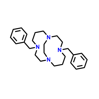 4,11-二苄基-1,4,8,11-四氮杂二环[6.6.2]十六烷,4,11-dibenzyl-1,4,8,11-tetraazabicyclo[6.6.2]hexadecane