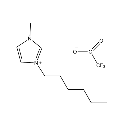 1-己基-3-甲基咪唑三氟乙酸鹽,1-hexyl-3-methylimidazolium trifluoroacetate