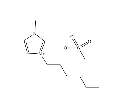 1-己基-3-甲基咪唑甲烷磺酸鹽,1-hexyl-3-methylimidazolium methanesulfonate