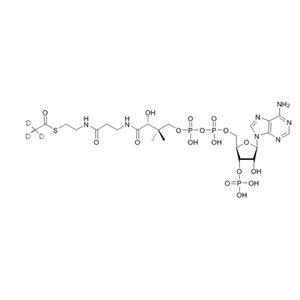 D3-乙酰辅酶A（钠盐）,D3-Acetyl-CoA-sodium-salt