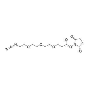 叠氮-三聚乙二醇-丙烯酸琥珀酰亚胺,Azido-PEG3-NHS ester