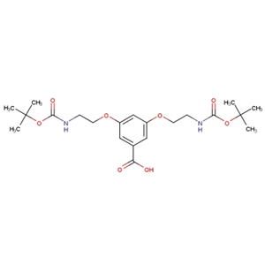 3,5-双[2-(Boc-氨基)乙氧基]苯甲酸；187960-74-3