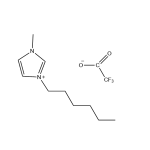 1-己基-3-甲基咪唑三氟乙酸盐