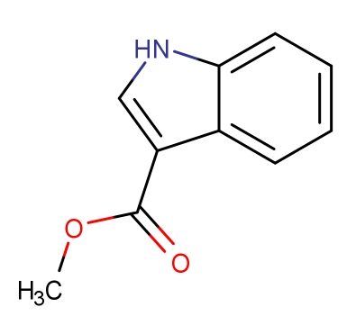 吲哚-3-羧酸甲酯；3-吲哚甲酸甲酯,Methyl indole-3-carboxylate；3-Carbomethoxyindole