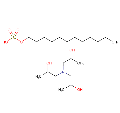 月桂醇硫酸酯TIPA鹽,decyl hydrogen sulphate, compound with 1,1',1''-nitrilotripropan-2-ol