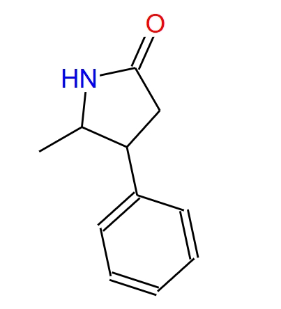 5-甲基-4-苯基吡咯烷酮-2-酮,5-Methyl-4-phenylpyrrolidin-2-one