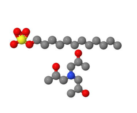 月桂醇硫酸酯TIPA鹽,Decylhydrogensulfat, Verbindung mit 1,1',1''-Nitrilotripropan-2-ol