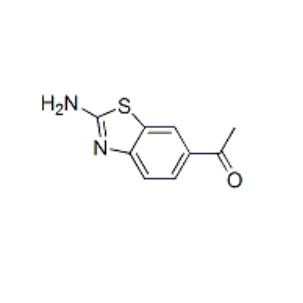 2-氨基-6-乙?；讲⑧邕?Ethanone, 1-(2-amino-6-benzothiazolyl)- (9CI)