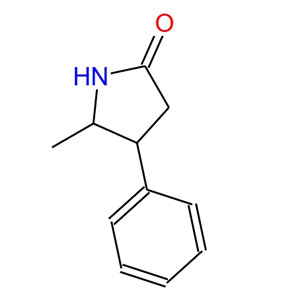 5-甲基-4-苯基吡咯烷酮-2-酮