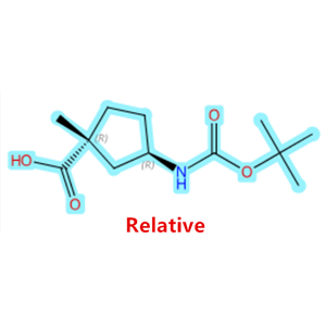 Rel-(1R,3R)-3-((叔丁氧基羰基)氨基)-1-甲基环戊烷-1-羧酸,Rel-(1R,3R)-3-((tert-butoxycarbonyl)amino)-1-methylcyclopentane-1-carboxylic acid