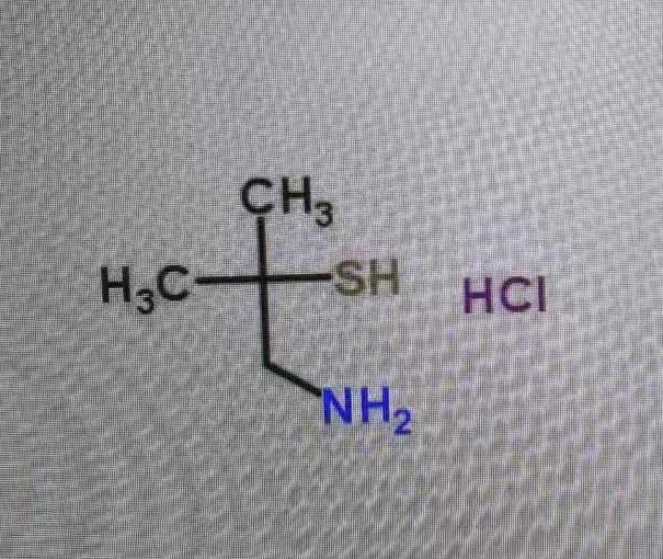 二甲基半胱氨鹽酸鹽