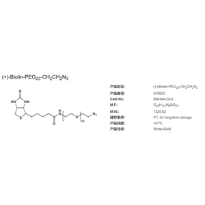 (+)-Biotin-PEG23-CH2CH2N3