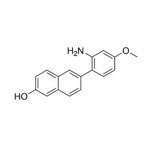 6-（2-氨基-4-甲氧基苯基）-2-萘醇,6-(2-amino-4-methoxyphenyl)naphthalen-2-ol