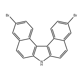 3,11-二溴-7H-二苯并[C,G]咔唑,7H-Dibenzo[c,g]carbazole, 3,11-dibromo-