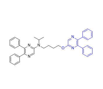 司來帕格雜質(zhì)09,N-(4-((5,6-diphenylpyrazin-2-yl)oxy)butyl)-N-isopropyl-5,6-diphenylpyrazin-2-amine