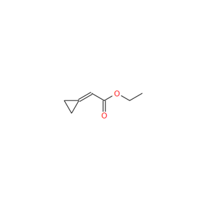 2-环丙基亚甲基乙酸乙酯,ethyl 2-[(1E)-cyclopropylidene]acetate