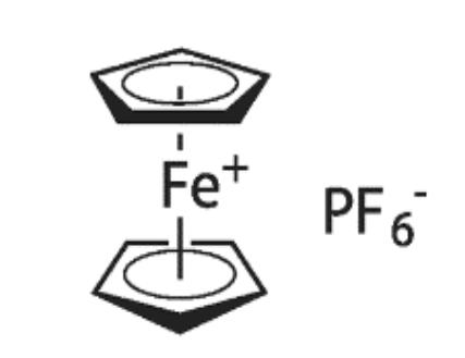 六氟磷酸二茂铁盐,Ferrocenium hexafluorophosphate