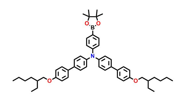 [1,1'-Biphenyl]-4-amine, 4'-[(2-ethylhexyl)oxy]-N-[4'-[(2-ethylhexyl)oxy][1,1'-biphenyl]-4-yl]-N-[4-(4,4,5,5-tetramethyl-1,3,2-dioxaborolan-2-yl)phenyl]-