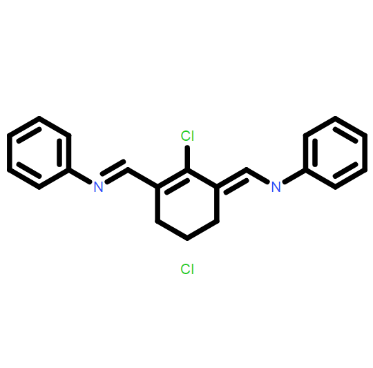 N-((E)-(2-氯-3-((E)-(苯基亚氨基)甲基)环己-2-烯-1-亚基)甲基)苯胺盐酸盐,Benzenamine, N-[[2-chloro-3-[(3E)-(phenylamino)methylene]-1-cyclohexen-1-yl]methylene]-, hydrochloride (1:1)