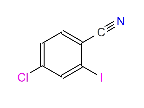 4-氯-2-碘苯甲腈,4-Chloro-2-iodobenzonitrile