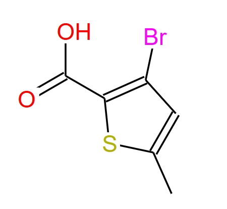 3-溴-5-甲基噻吩-2-羧酸,3-Bromo-5-methylthiophene-2-carboxylic acid