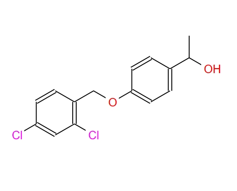 1-(4-[(2,4-二氯芐基)氧基]苯基)-1-乙醇,1-(4-[(2,4-DICHLOROBENZYL)OXY]PHENYL)-1-ETHANOL