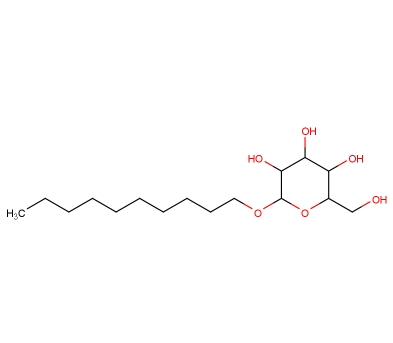 十烷基-β-D-吡喃葡萄糖苷,Decyl β-D-glucopyranoside