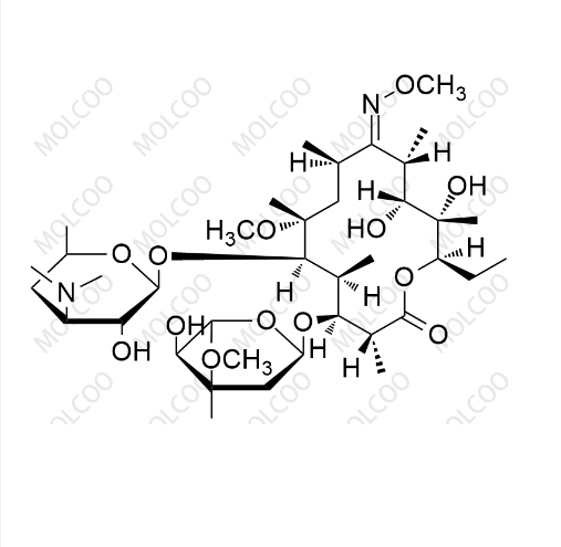 克拉霉素雜質(zhì)O,Clarithromycin (9Z)-O-Methyloxime