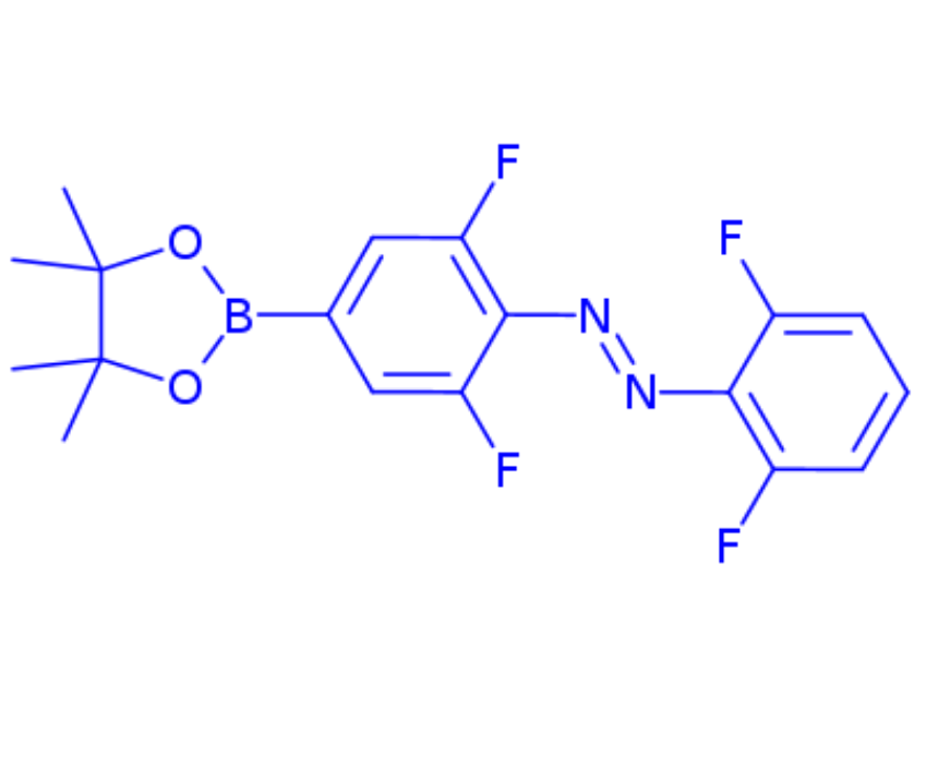 （E） -1-（2,6-二氟-4-（4,4,5,5-四甲基-1,3,2-二氧杂硼烷-2-基）苯基）-2-（2,6-六氟苯基）二氮烯,(E)-1-(2,6-difluoro-4-(4,4,5,5-tetramethyl-1,3,2-dioxaborolan-2-yl)phenyl)-2-(2,6-difluorophenyl)diazene