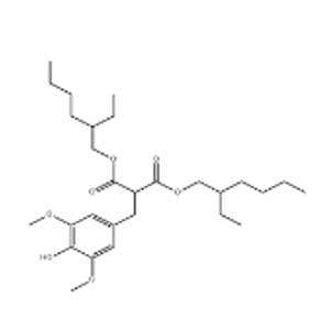 2-(4-Hydroxy-3,5-dimethoxybenzyl)malonsure bis(2-ethylhexyl )ester