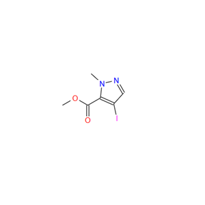 4-碘-1-甲基-1H-吡唑-5-羧酸甲酯,4-Iodo-1-methyl-1H-pyrazole-5-carboxylic acid methyl ester