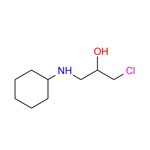 1-氯-3-(环己氨基)丙-2-醇