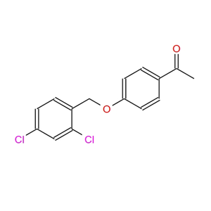 1-(4-((2,4-二氯芐基)氧基)苯基)乙烷-1-酮