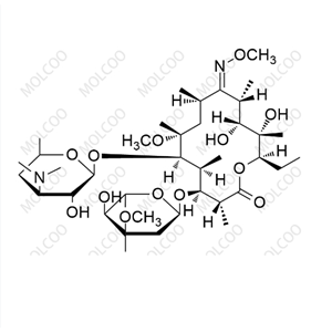 克拉霉素杂质O   Clarithromycin (9Z)-O-Methyloxime    “Molcoo”品牌独立自主研发 杂质 现货 定制