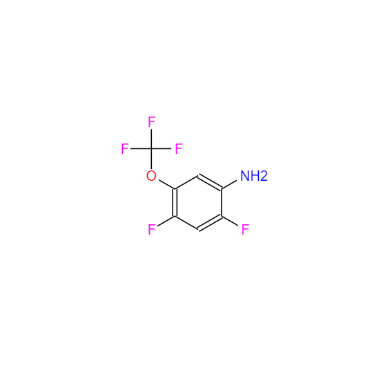 2,4-二氟-5-三氟甲氧基苯胺,2,4-Difluoro-5-(trifluoromethoxy)aniline