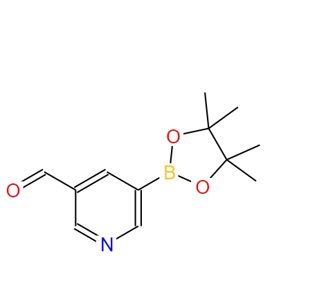 5-甲?；拎?3-硼酸酯,5-FORMYLPYRIDINE-3-BORONIC ACID PINACOL ESTER