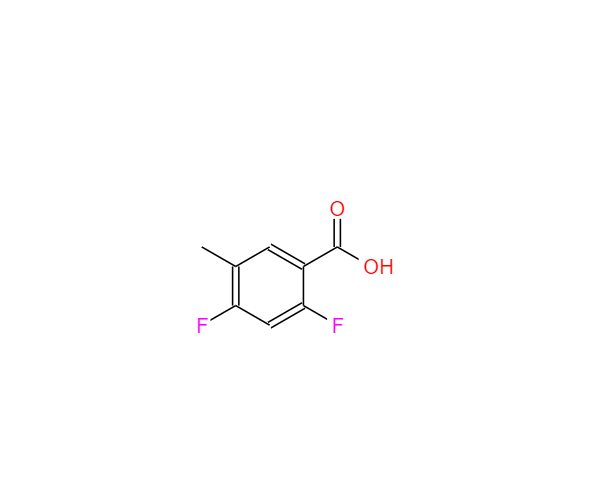 2,4-二氟-5-甲基苯甲酸,2,4-Difluoro-5-methylbenzoic acid