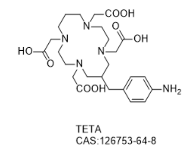 6-(4-aminobenzyl)-1,4,8,11-tetraazacyclotetradecane-N,N',N'',N'''-tetraacetic acid,6-(4-aminobenzyl)-1,4,8,11-tetraazacyclotetradecane-N,N',N'',N'''-tetraacetic acid