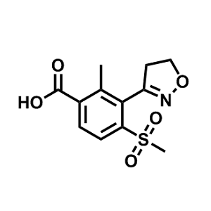 3-(4,5-二氢-3-异恶唑基)-2-甲基-4-(甲基磺酰基)苯甲酸