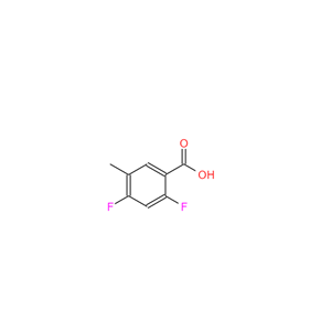 2,4-二氟-5-甲基苯甲酸,2,4-Difluoro-5-methylbenzoic acid